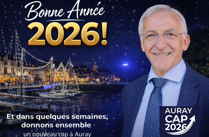 Bonne année 2026 - Ensemble, un nouveau cap pour Auray